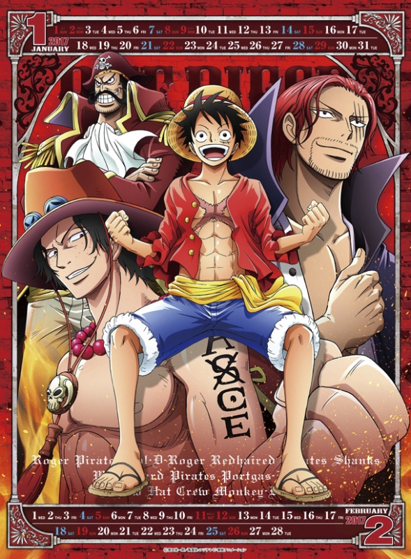 ワンピース / 2017年カレンダー : ONE PIECE | HMV&BOOKS online - 17CL6