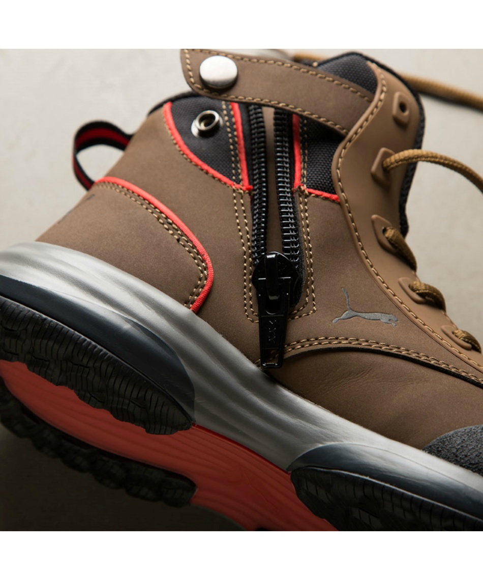 安全靴 ラピッド ブラウン ミッド ジップ Rapid Brown Mid Zip 63.554