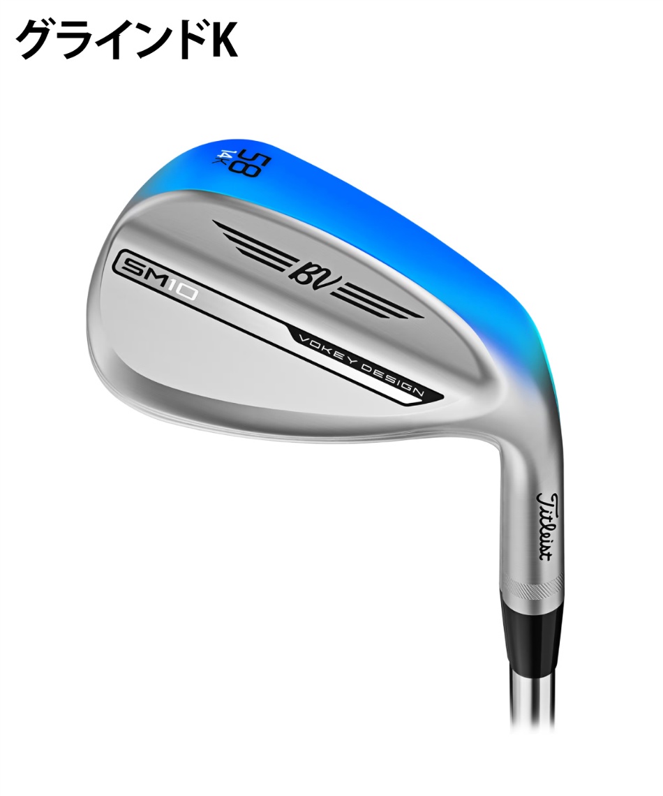 ゴルフクラブ ウェッジ 左用ボーケイ SM10 ツアークローム シャフト