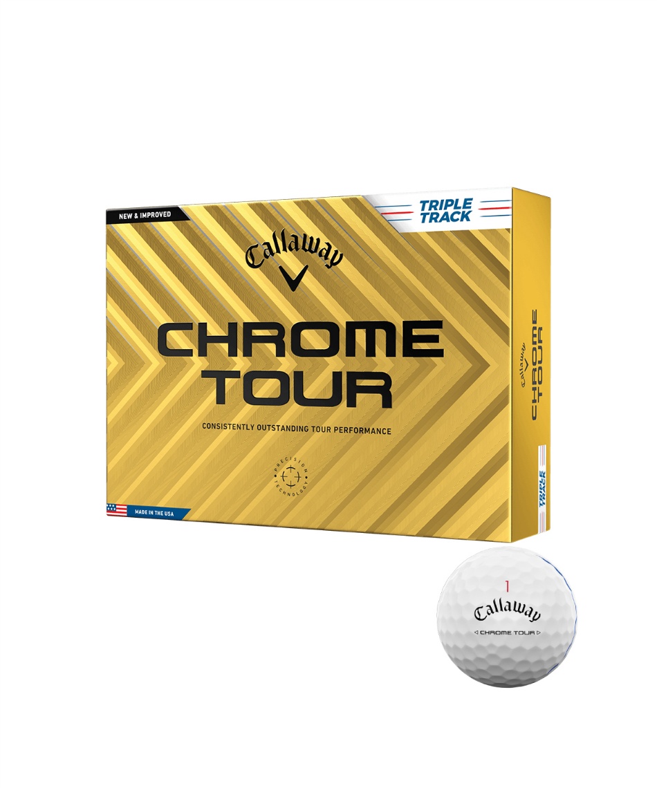 ゴルフボール 3ダース 36個入クロームツアーCHROME TOUR 2024