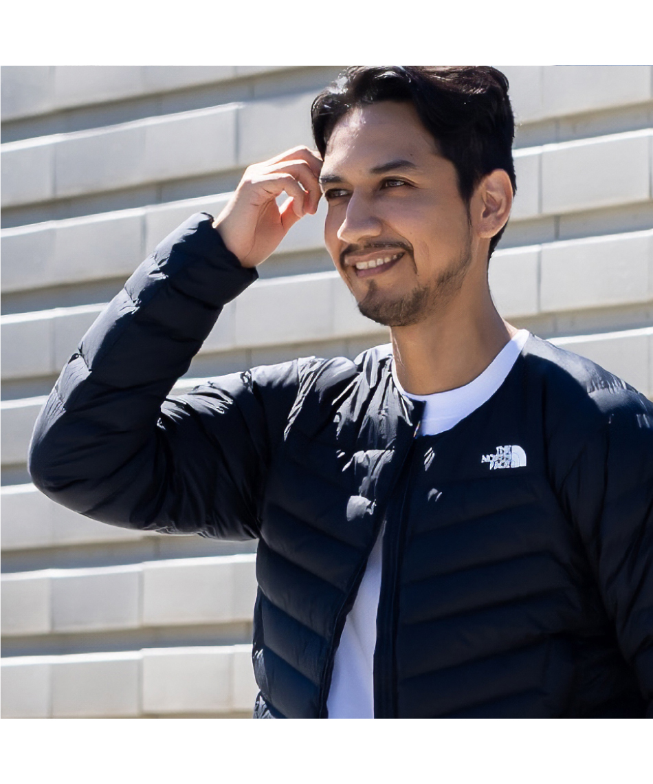 ダウンジャケット サンダーラウンドネックジャケット Thunder