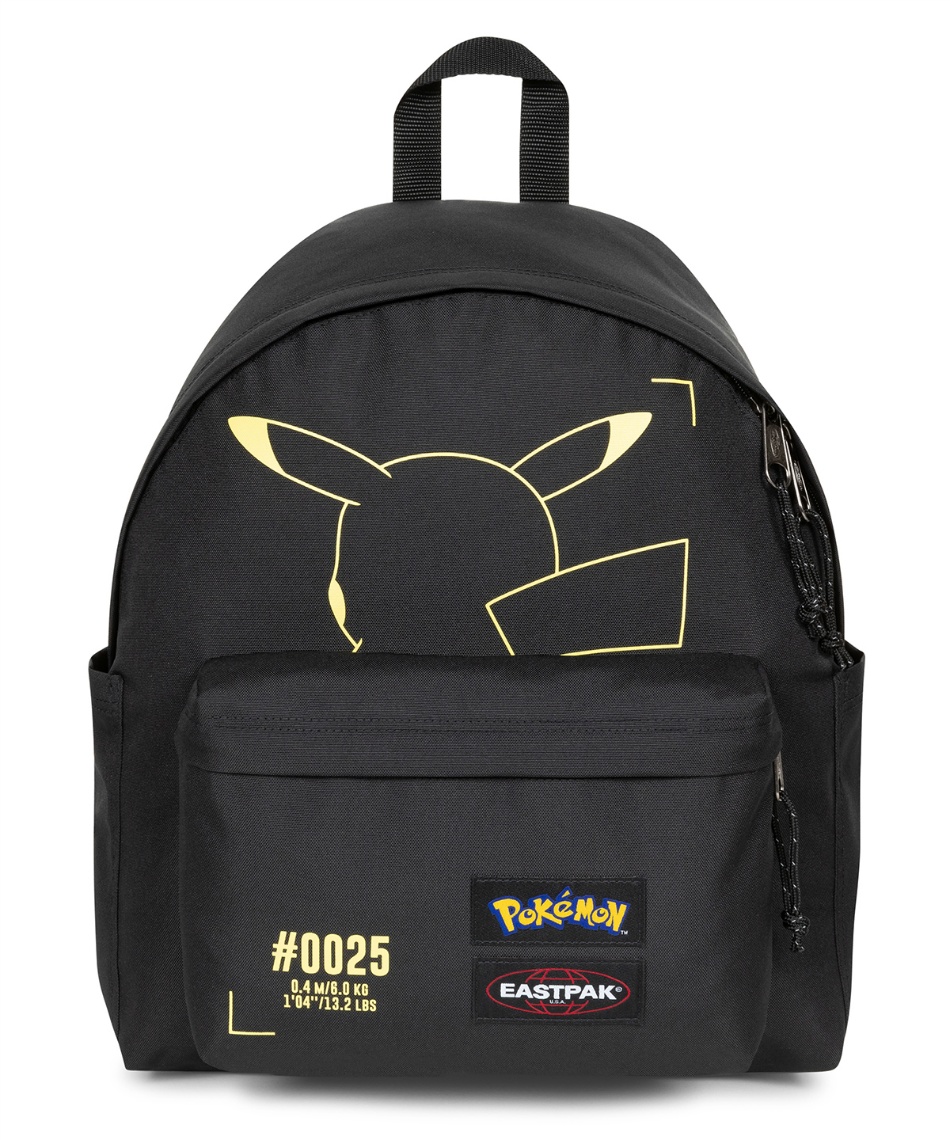 ボールアンドチェーン ポケモン ピカチュウ エコバッグ ブラックM