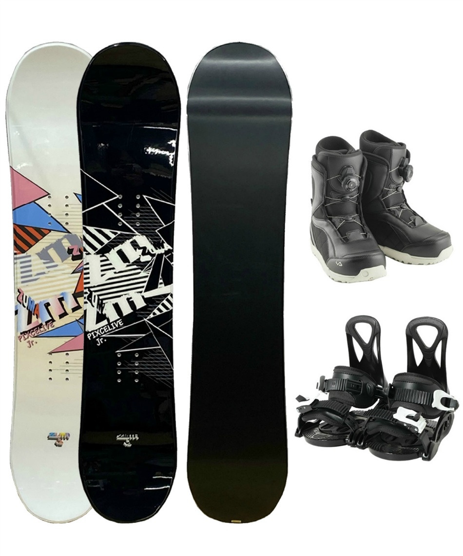 IGNIO×HEAD キッズスノーボード120cm ブーツ22〜23㎝ IGNIO×HEAD