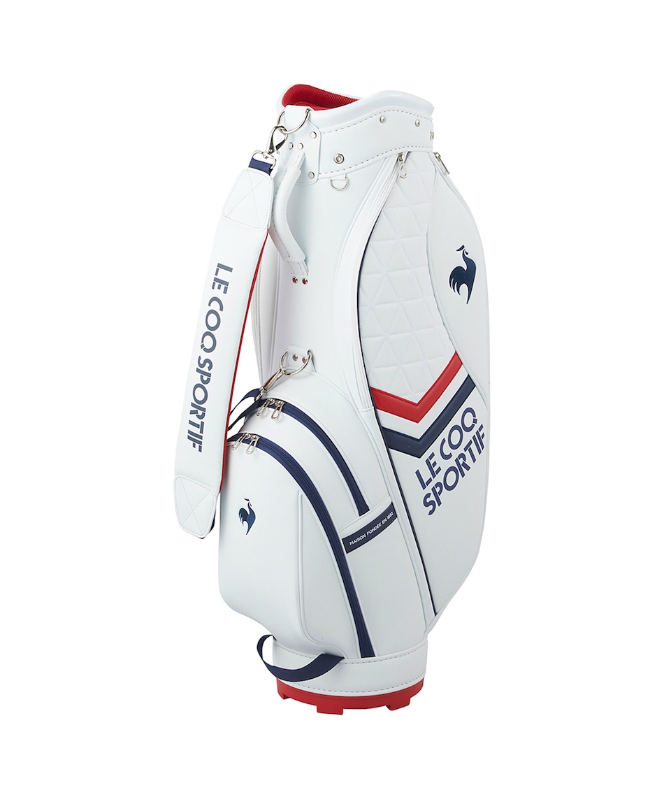 キャディバッグ ルコックゴルフ レディース 8.5型 QQCWJJ03 【2023年
