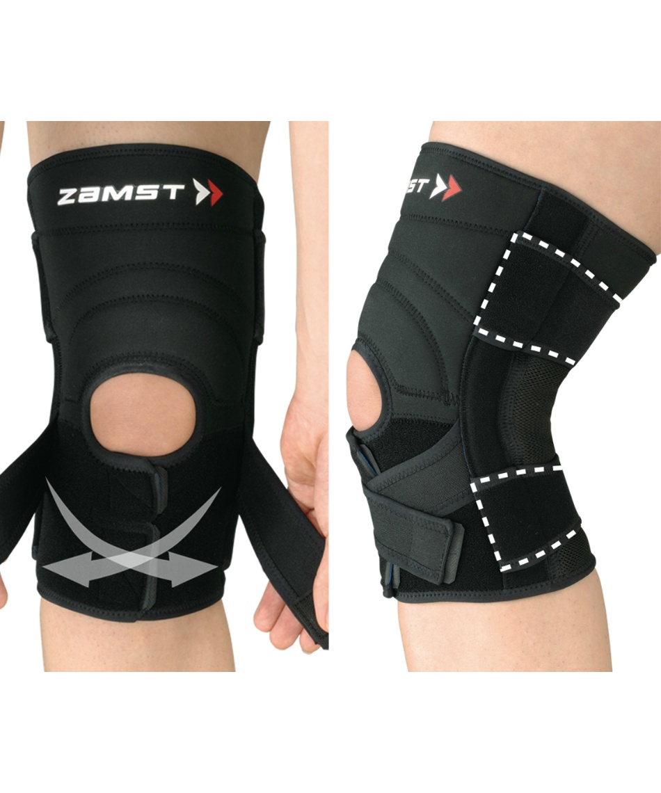 ザムスト(ZAMST) ヒザ用サポーター ZK-7 LLサイズ 371704 | スポーツ