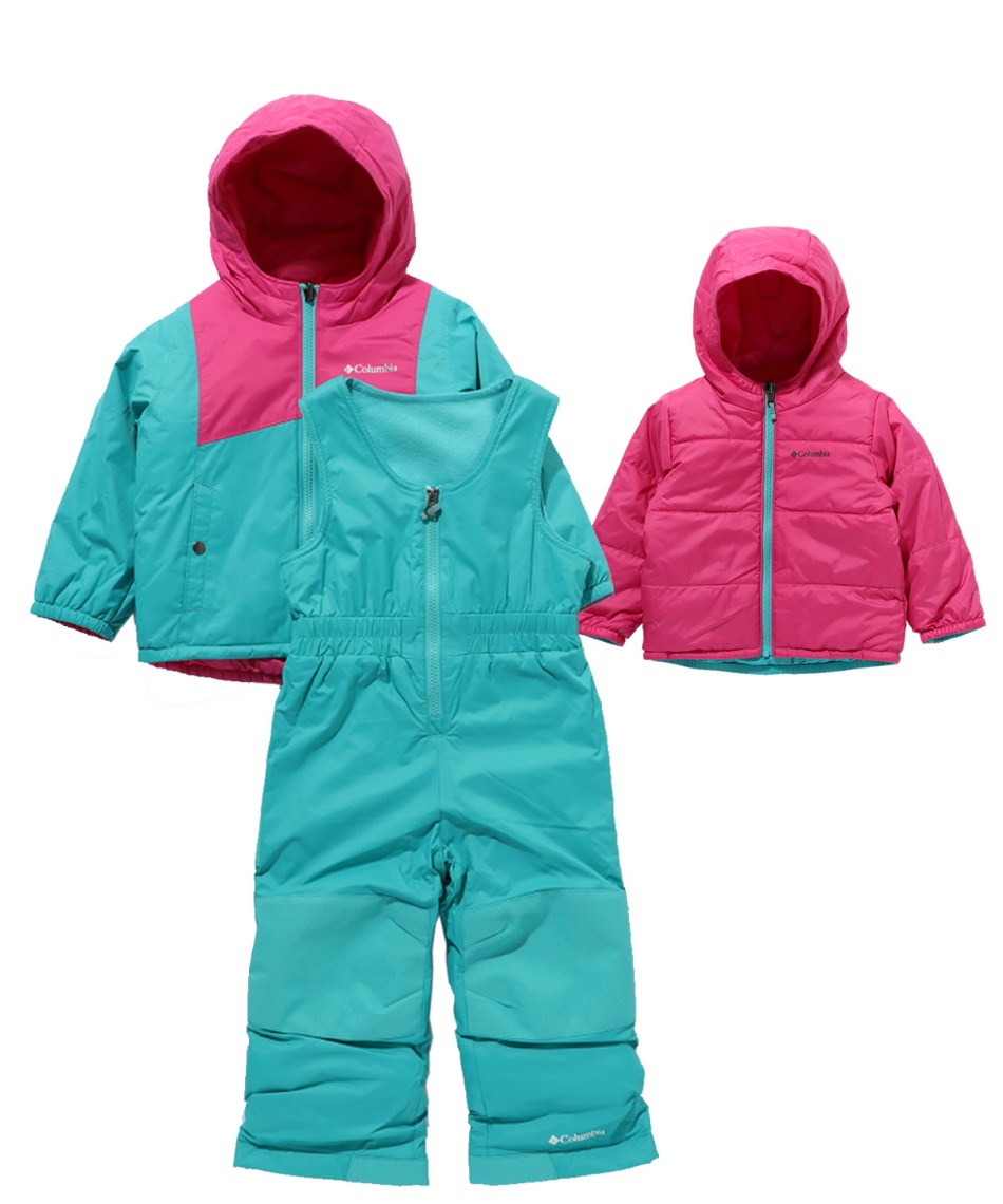 コロンビア(Columbia) スキーウェア 上下セット DOUBLE FLAKE SET