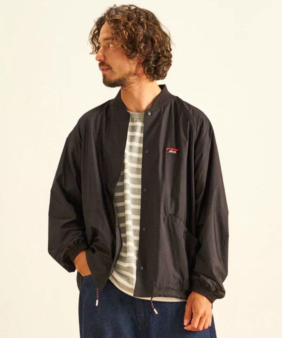 ナンガ(NANGA) アウトドア ジャケット リブカラーコーチジャケット