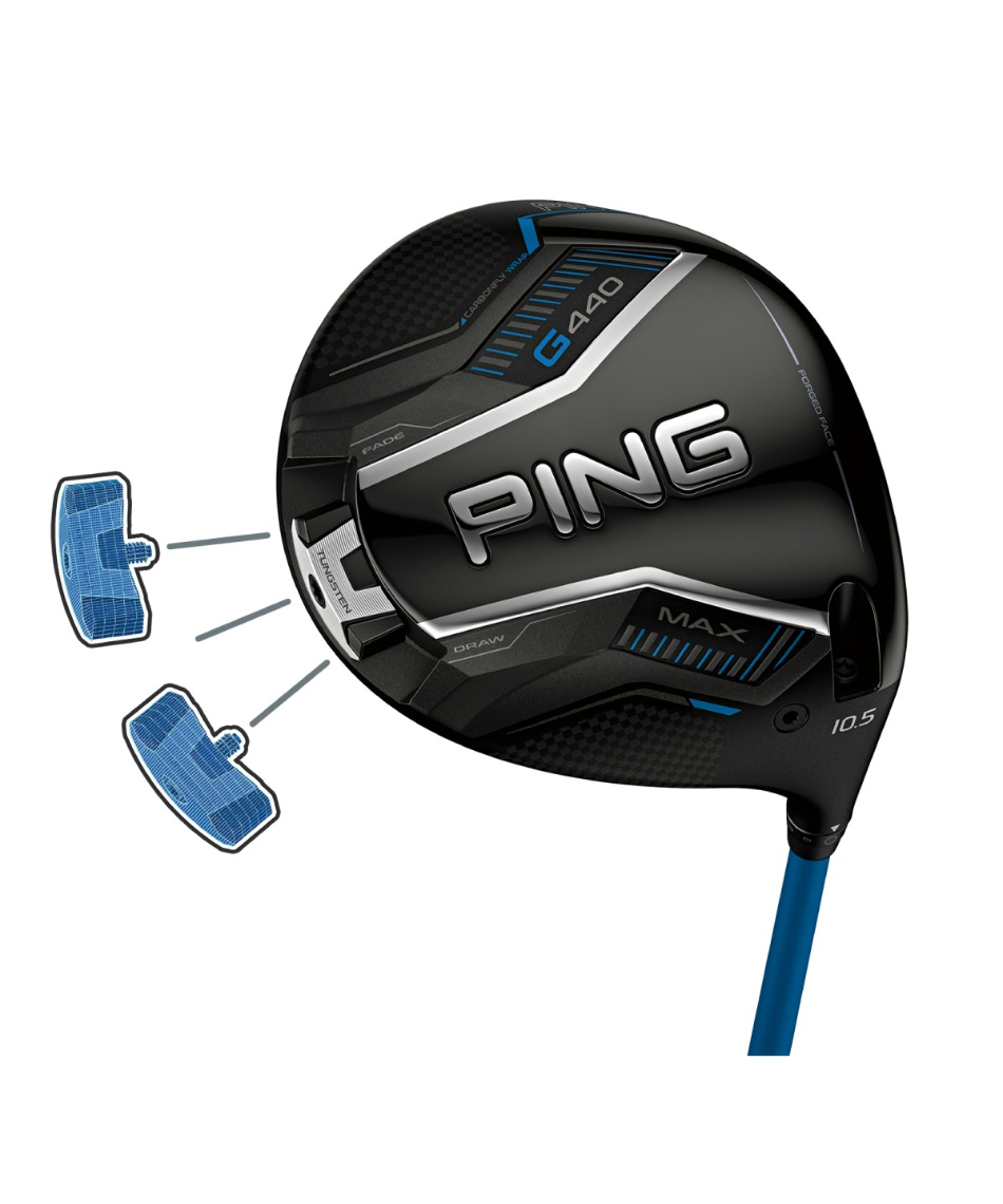 ピン(PING) ゴルフクラブ ドライバー G440 MAX DRIVER シャフト ALTA J