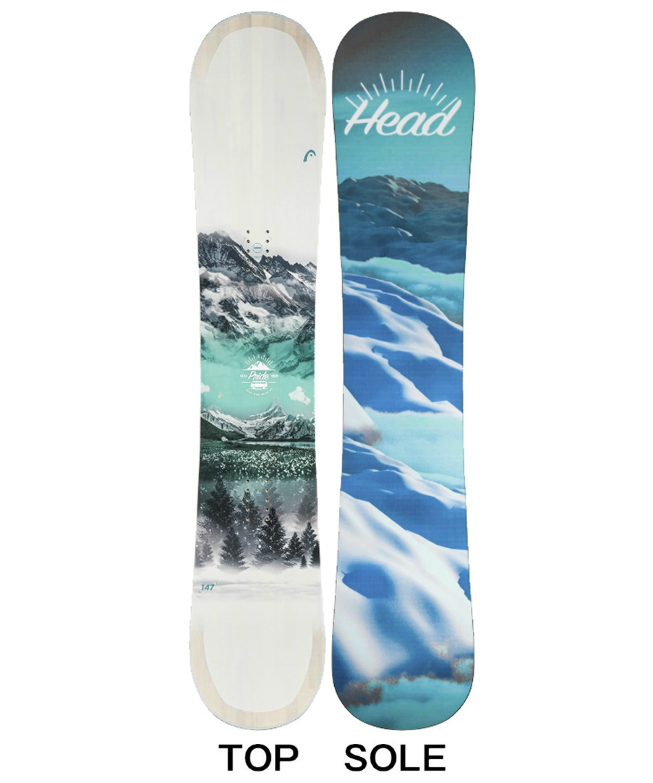 ヘッド(HEAD) スノーボード 3点セット ボード板+ビンディング+ブーツ