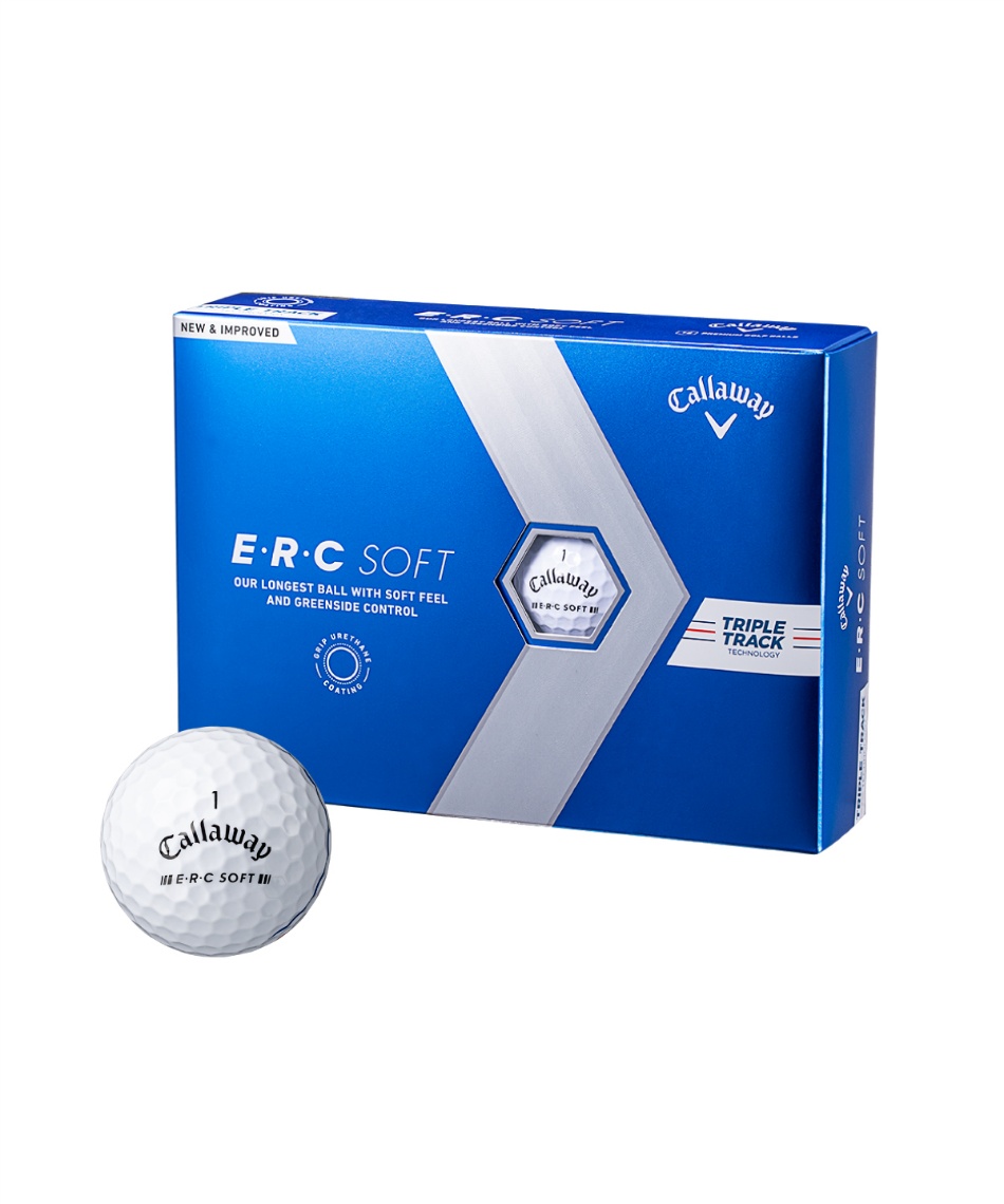 キャロウェイ(Callaway) ゴルフボール 1ダース 12個入 ERC SOFTボール