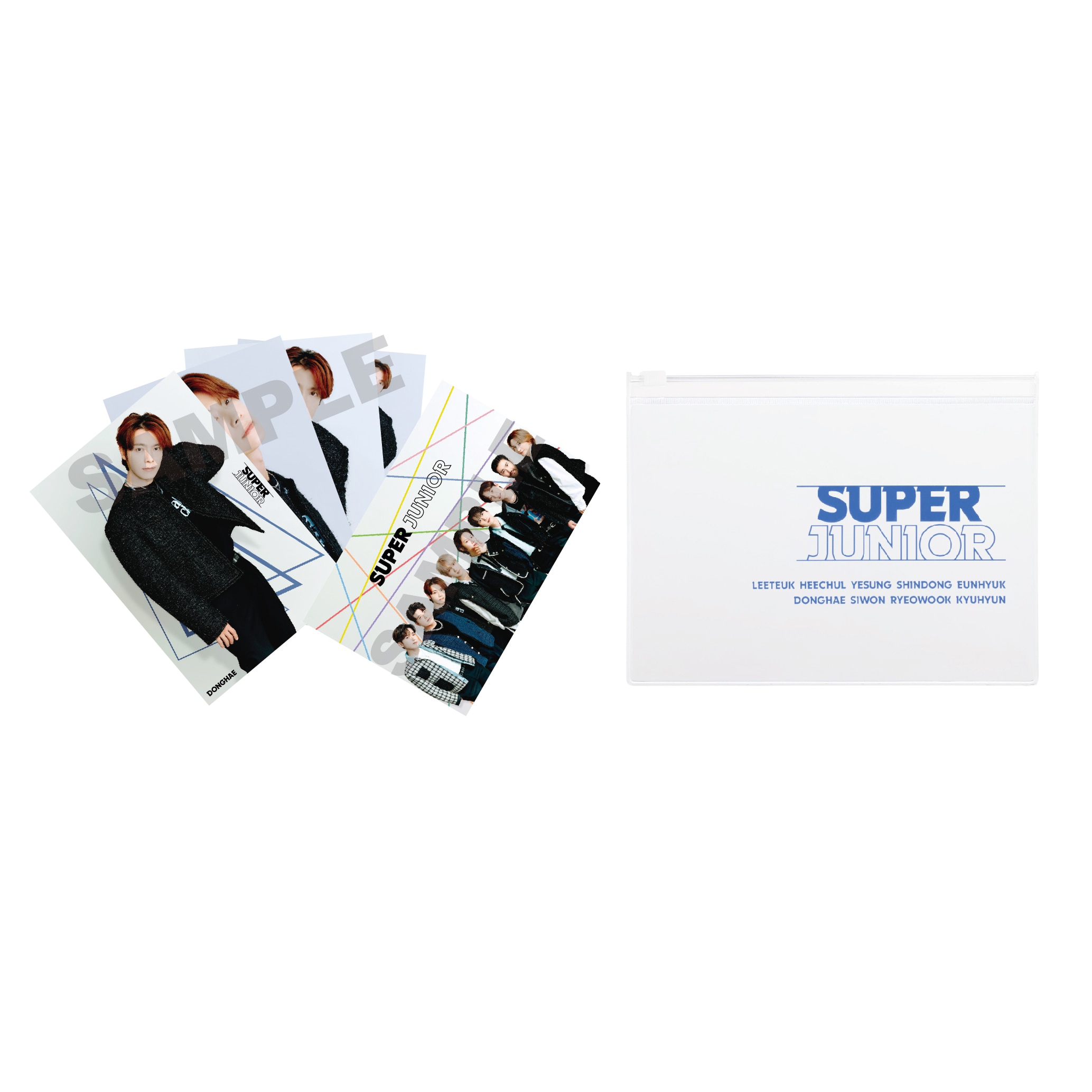 super junior ポップアップ ステッカー トレカ 東京 super junior