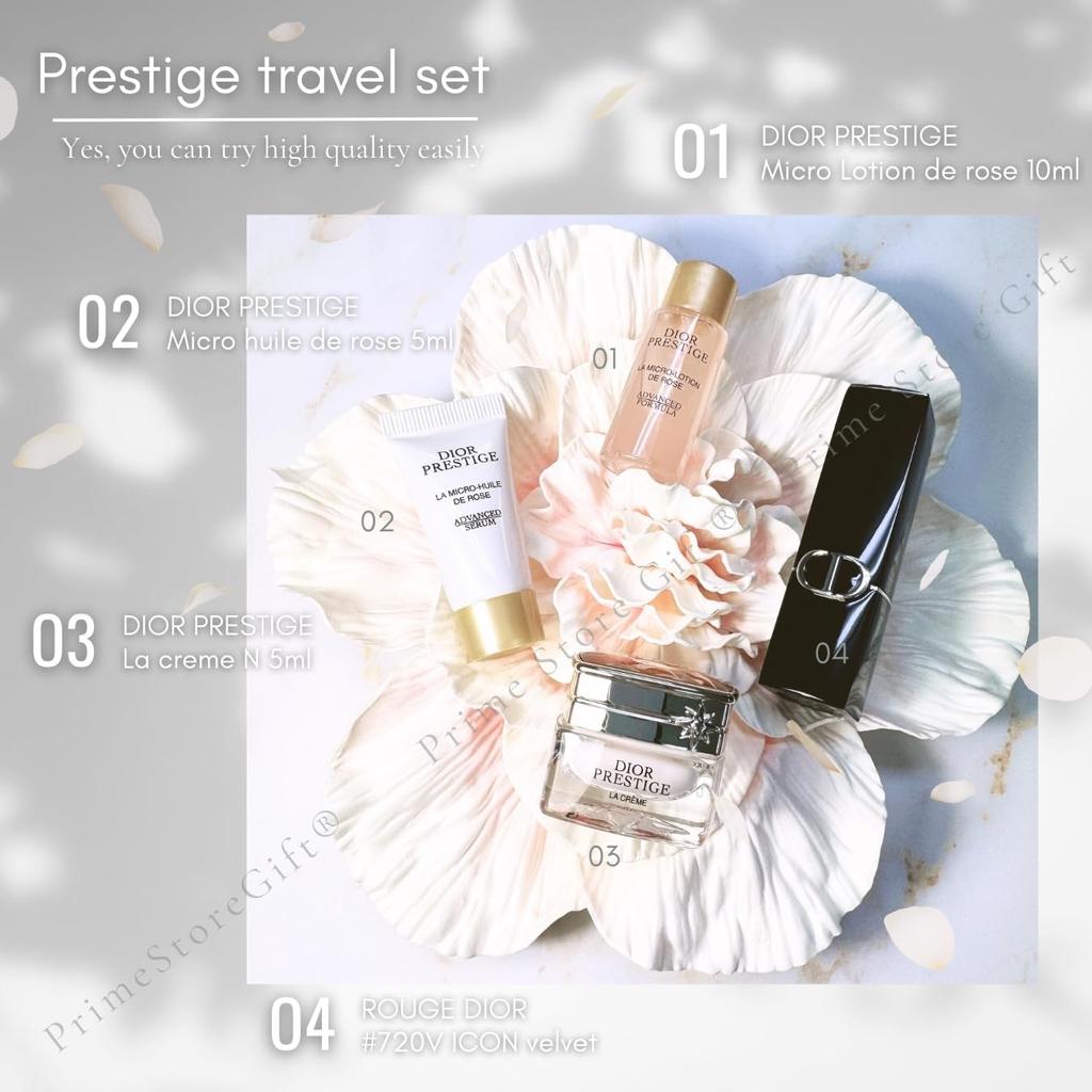 Buy Dior Prestige Travel Set Rouge Lip Pouch Present Gift Flower
