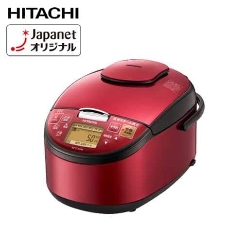 日立 炊飯器 【新品同様】IHジャー炊飯器 ふっくら御膳 5.5合 レッド