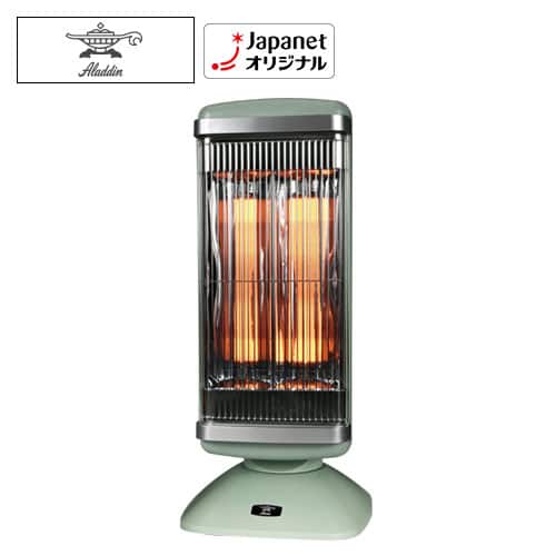 アラジン 冷暖房機器 【新品同様】遠赤グラファイトヒーター グリーン
