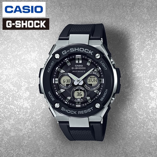 カシオ計算機 腕時計 ソーラー電波時計 G SHOCK G STEEL メンズ