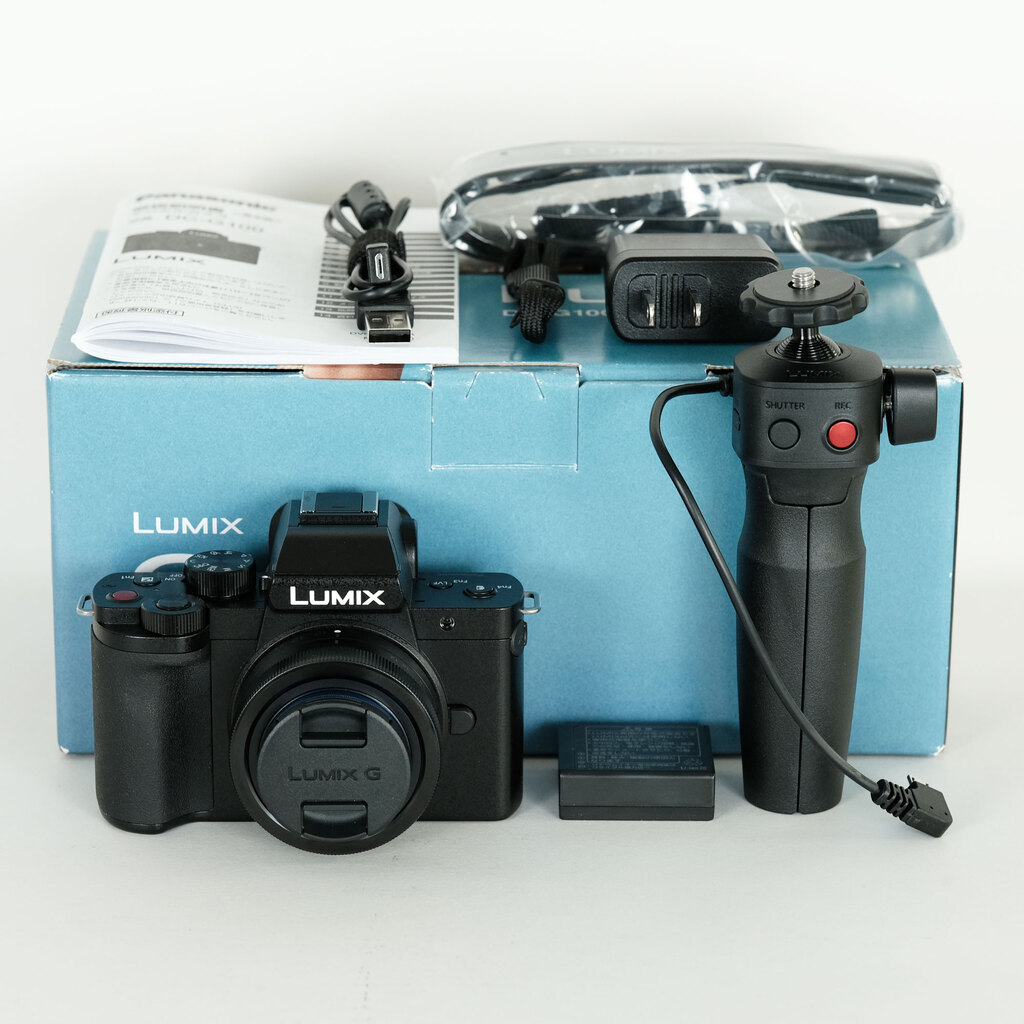 Panasonic LUMIX DC-G100V 標準ズームレンズ ＋ トライポッドグリップ