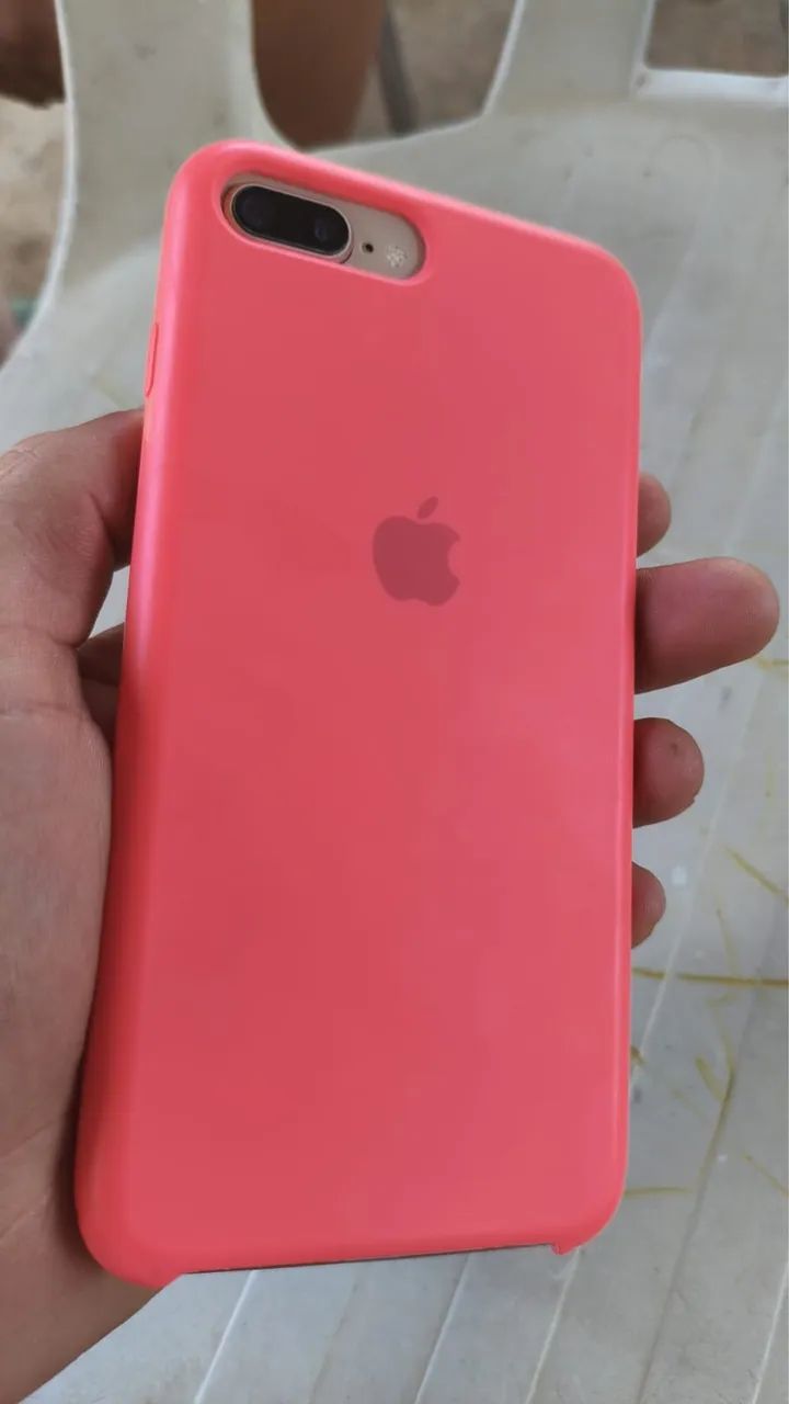 Vendo iPhone 8plus 256GB COM DETALHE NA BIOMETRIA 950$ - Celulares