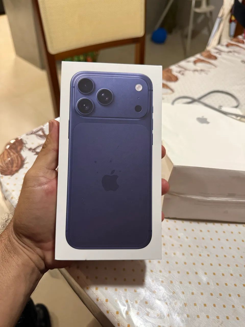 Iphone 17 pro max 256 azul - lacrado e sem ativação - Celulares e