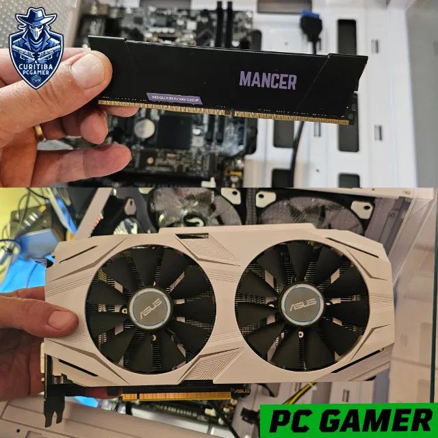 PC 20) PC Gamer i5-8500 16GB NVMe GTX1060 6GB - Computadores e