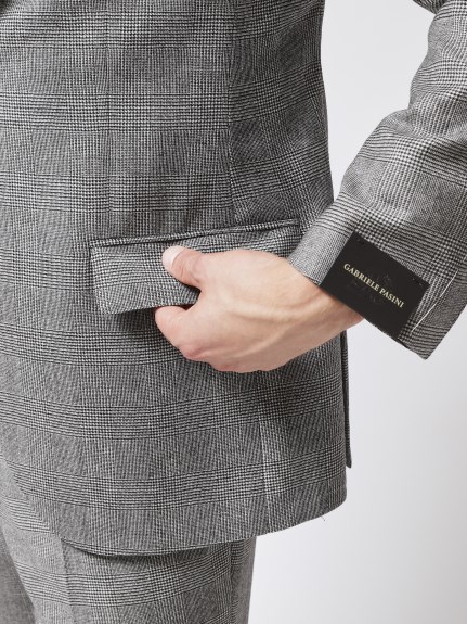 ウールグレンチェックスーツ（スーツ）｜STRASBURGO OUTLET