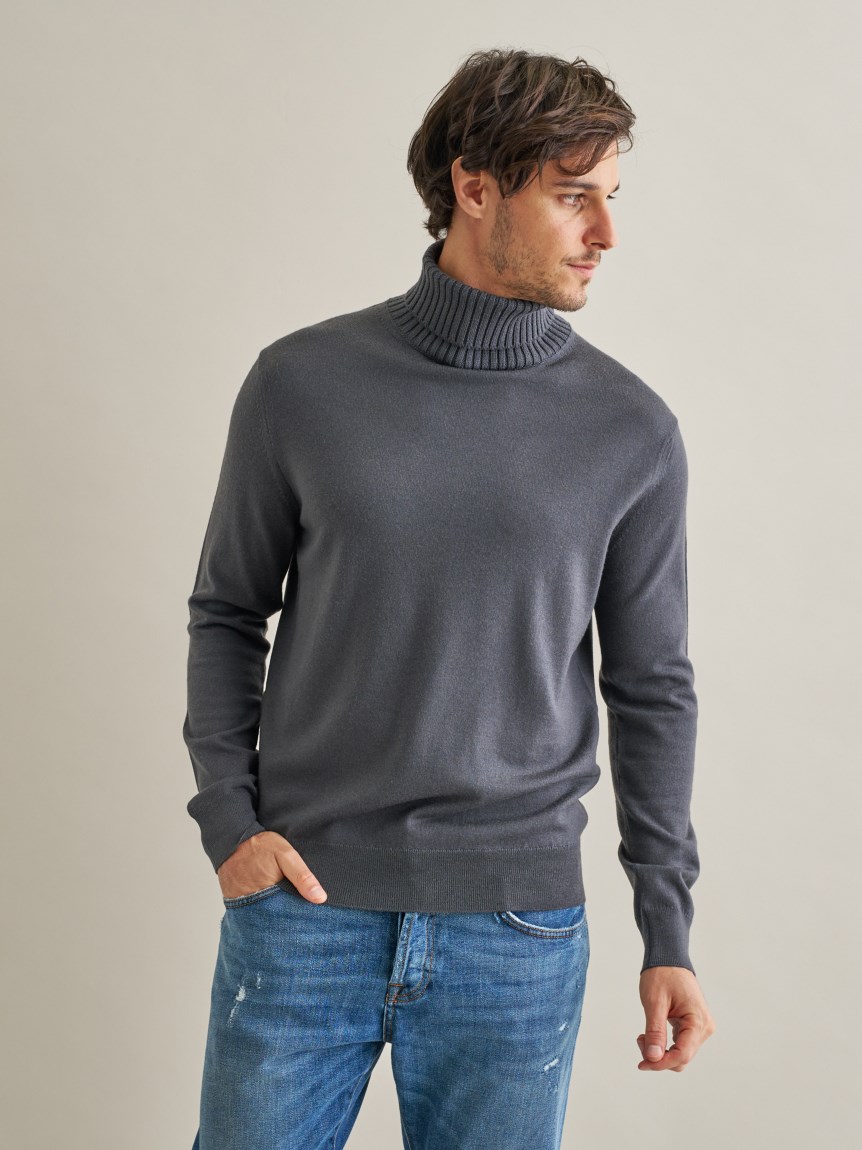 27×9ゲージ】タートルネックニット（ニット）｜STRASBURGO OUTLET