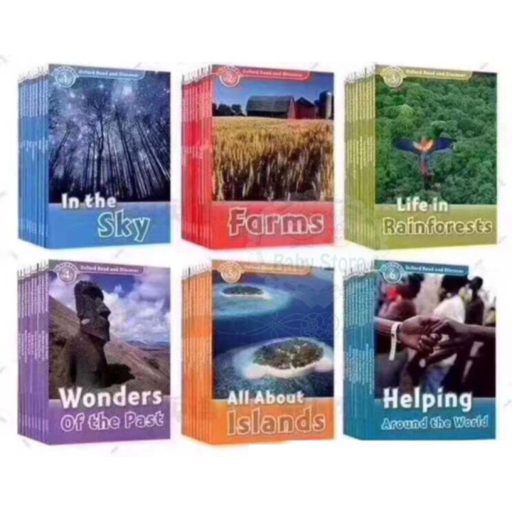 Oxford Read and Discover Level 1 - Level 6 English Language