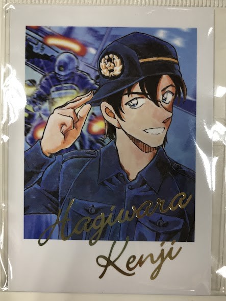 名探偵コナン 諸伏景光 北栄町 青山剛昌ふるさと館 箔押し チェキ風