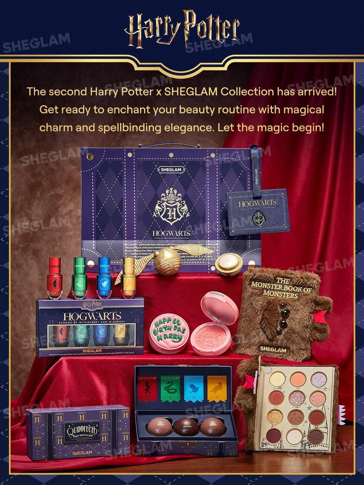 Harry Potter™ X SHEGLAM フルコレクションセット｜SHEGLAM_US