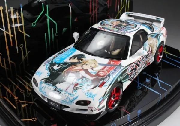アオシマ 1/24 ソードアート・オンライン FD3S RX-7(痛車)｜車・AUTO