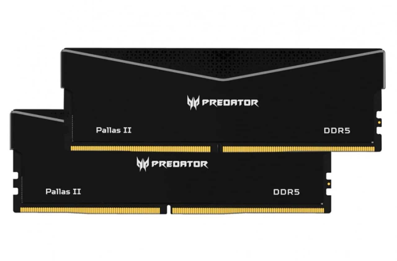 Acer Predator Vesta II RGB 32GB (16GBx2) DDR5 CL32 6000MHz (Black)