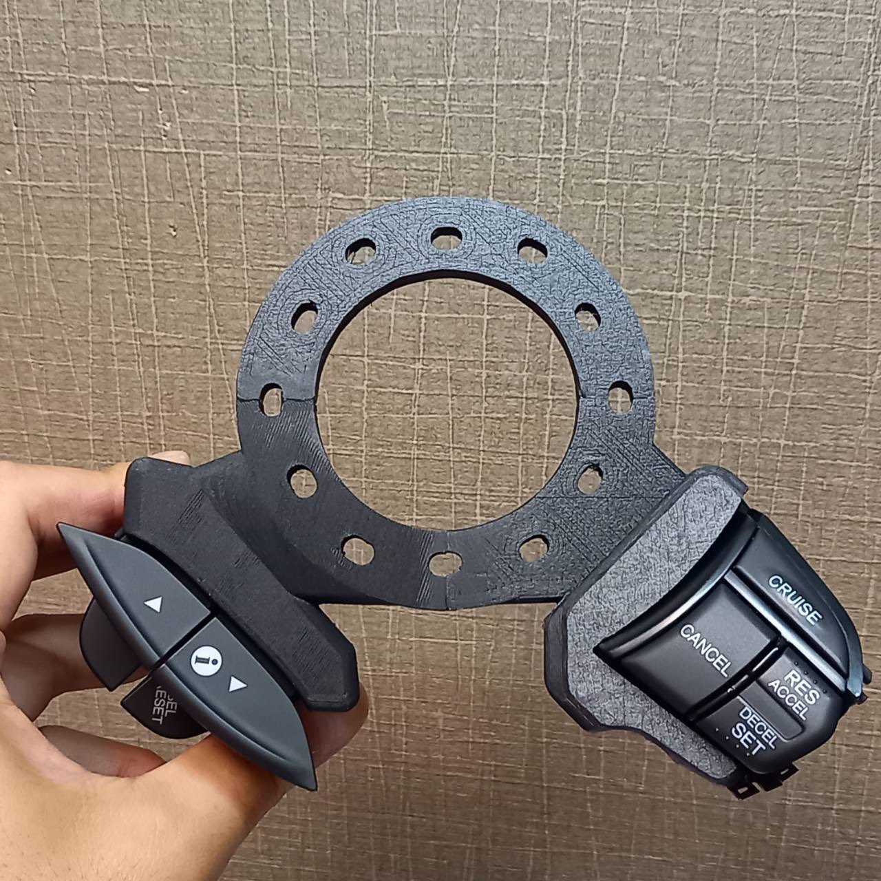 CR-Z ステアリングスイッチ移設プレート - DMM.make クリエイターズ