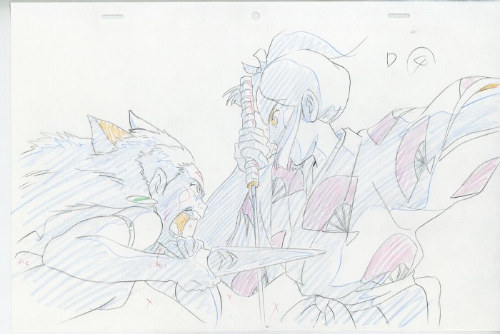 劇)もののけ姫 原画