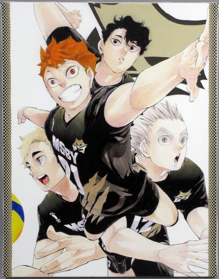 古舘春一 カラー複製イラスト「ハイキュー!!」