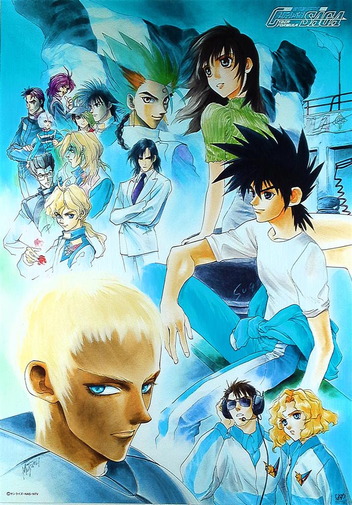 いのまたむつみ 新世紀GPXサイバーフォーミュラSAGA ROUND1特典 B2ポスター