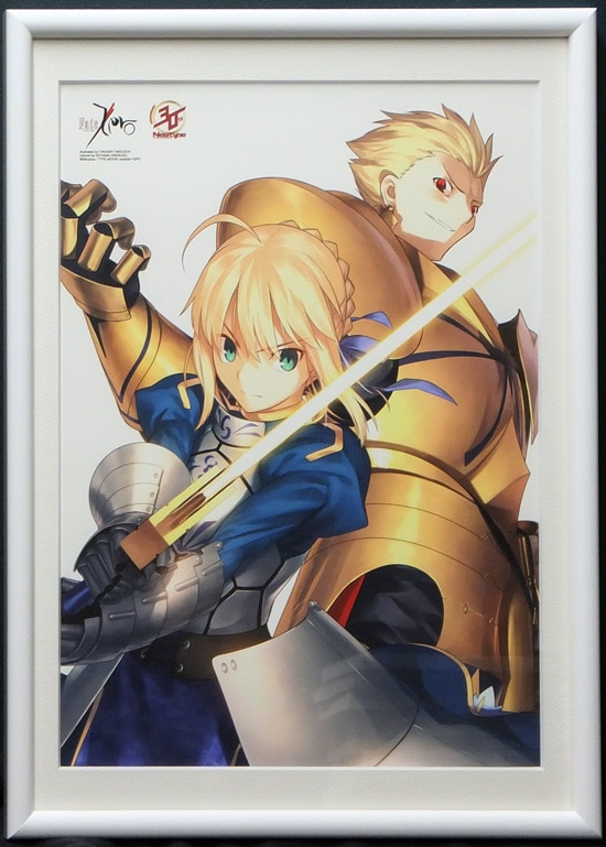 Fate HF 三越 版画 複製原画 セイバー アクリルスタンド 未開封 Fate