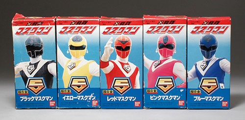 バンダイ 光戦隊マスクマン 超合金 5体セット