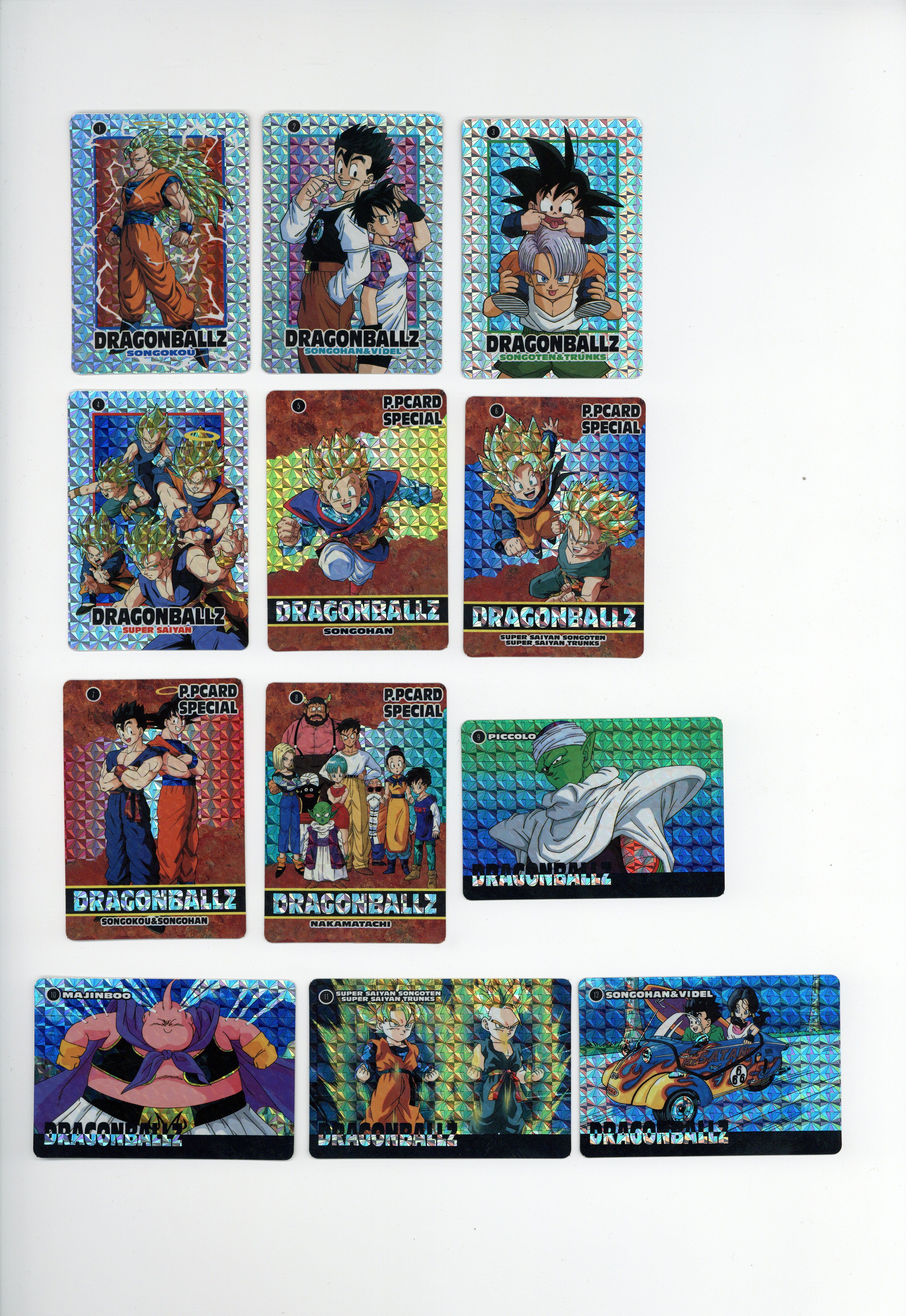 ドラゴンボールPPカードキラカードプリズムまとめ売りノーマル100枚