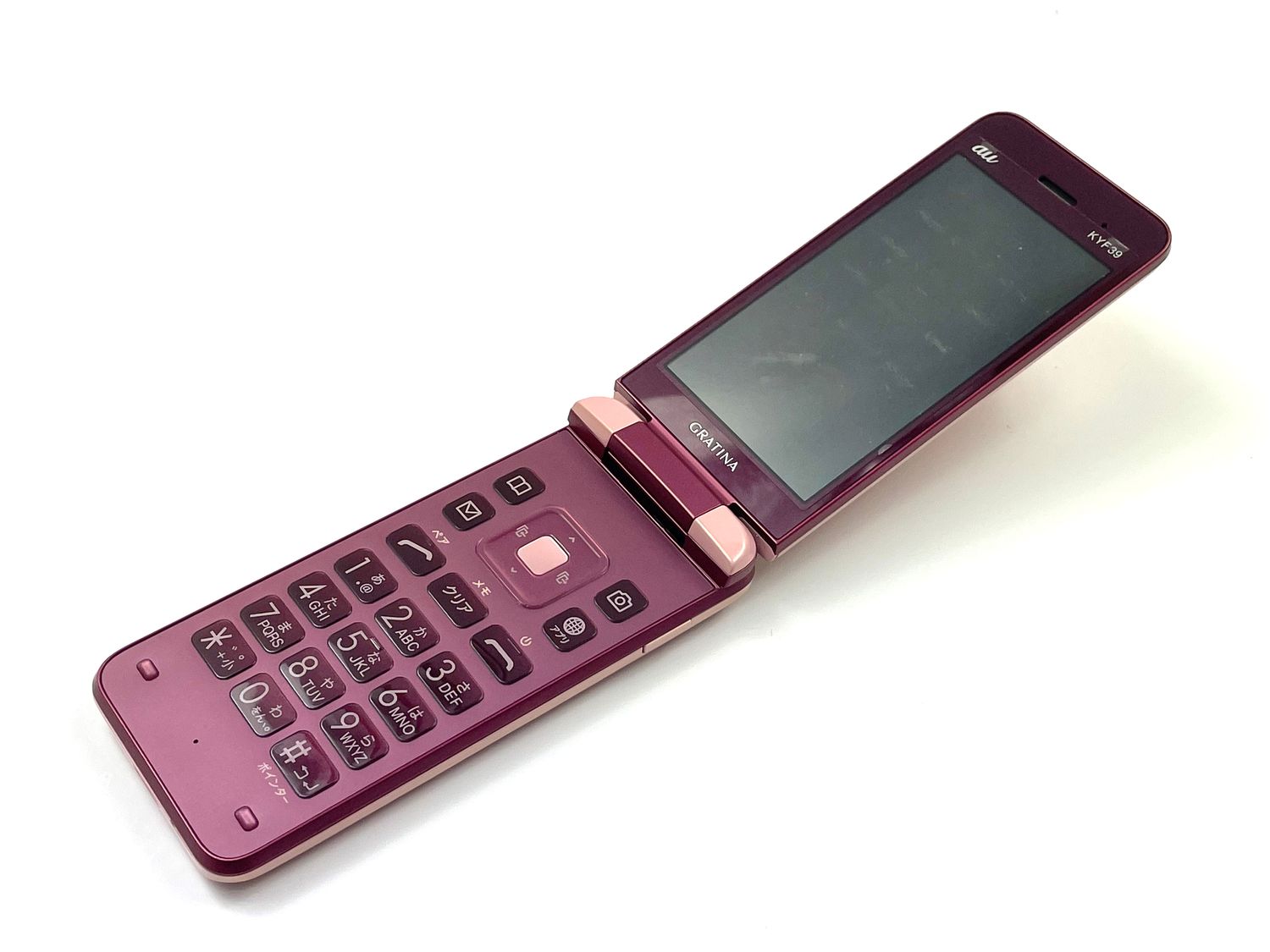 ムスビー｜au GRATINA KYF39 桜色 ピンク グラティーナ ガラホ