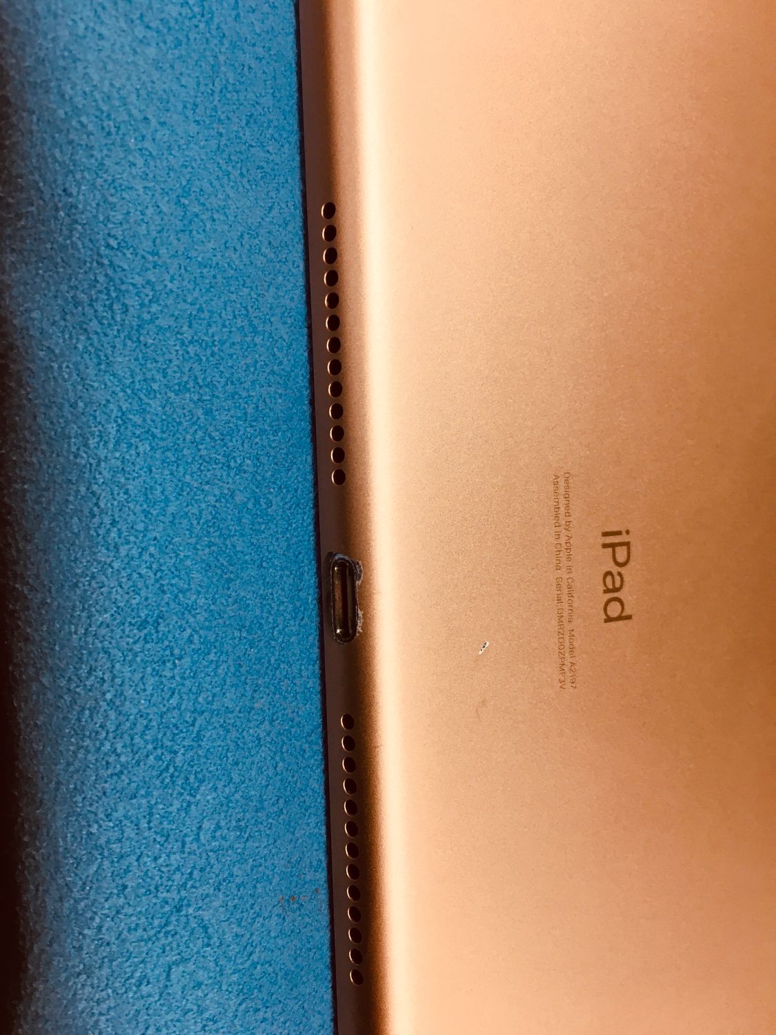 Apple iPad(第7世代)32GB ゴールド Wi-Fiモデル 本体のみ 動作確認