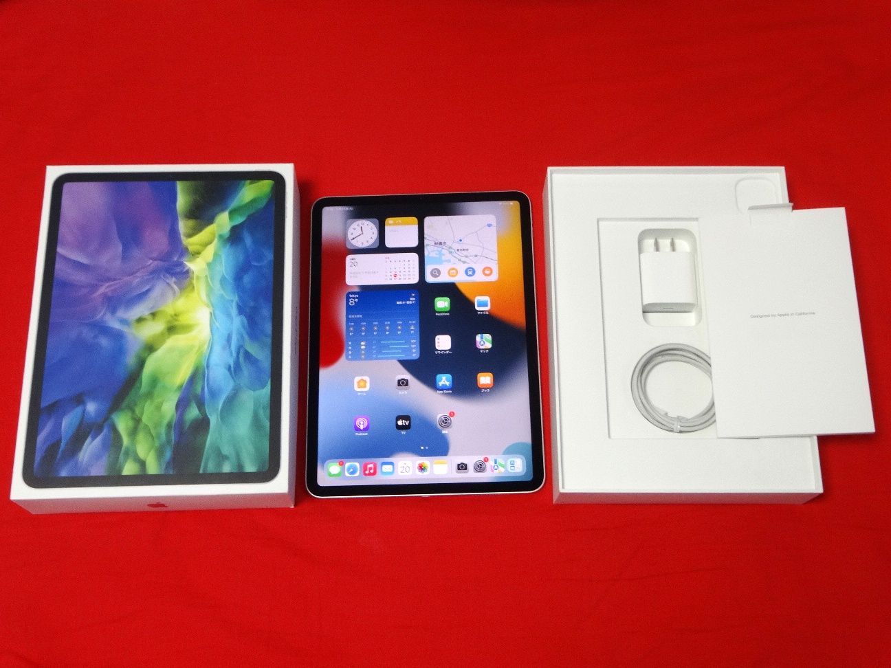 ムスビー｜iPad Pro 11 第2世代 128GB シルバー WiFi 付属品完備【iPad