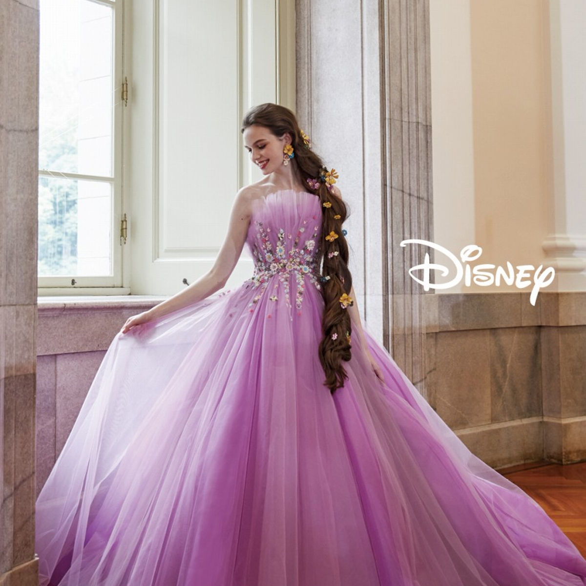 ディズニー ウエディングドレスコレクション】 DWS0098