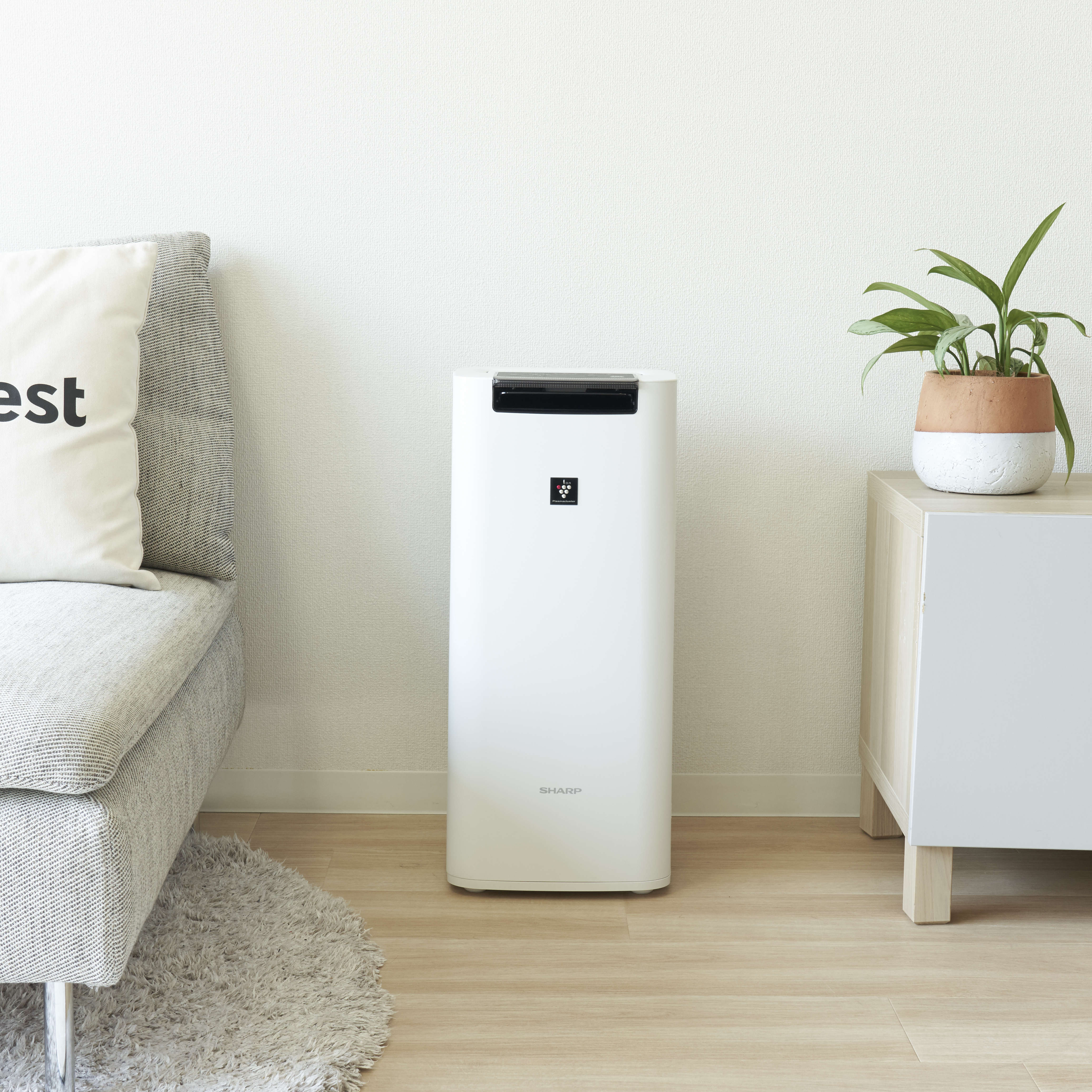 ○新品 未使用 未開封 SHARP シャープ model : KC-L50-W ホワイト 加湿