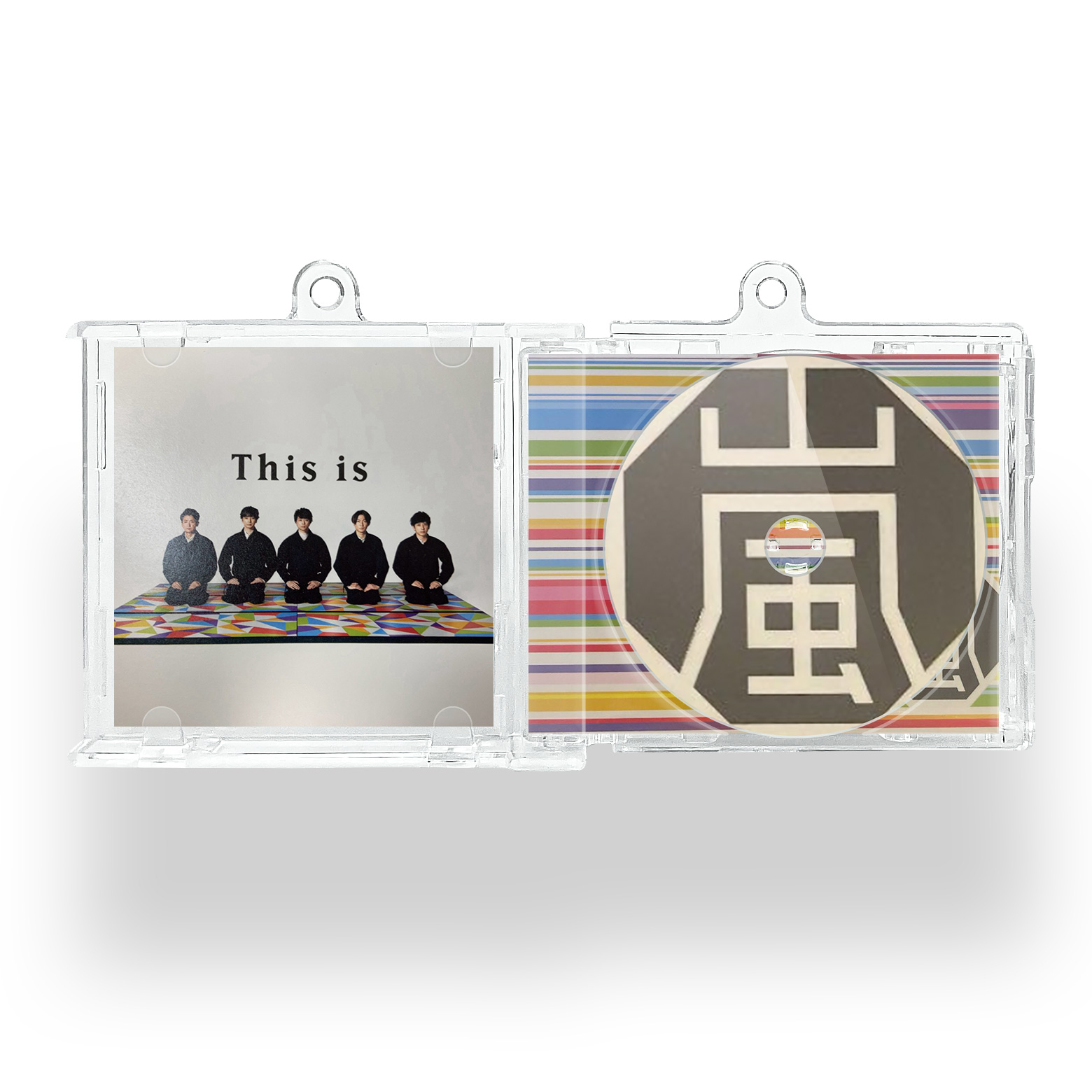 嵐 グッズ | NFCミニCDキーリング【嵐ARASHI/This is 嵐】-YITOTO™推し