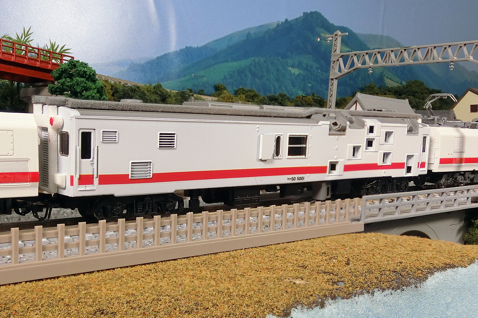 TOMIX 2501 国鉄客車 オハフ50形＋ペアーハンズ N-833 建築限界測定車