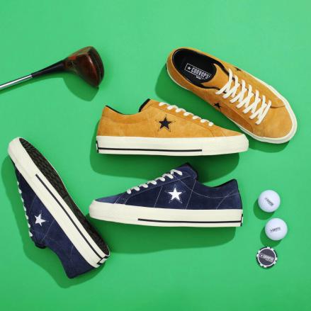 国内7月29日発売予定】コンバース ゴルフ ワンスター GF スエード 全2