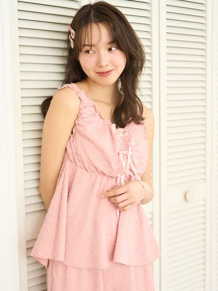 ポップコーンタンクトップ(キャミソール)｜スナイデルホーム｜SNIDEL