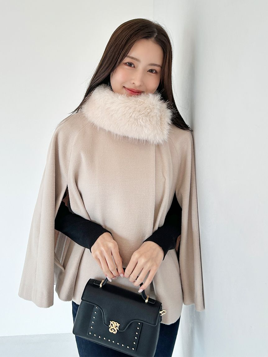 ショートケープコート(コート)｜アウター｜SNIDEL(スナイデル)の通販