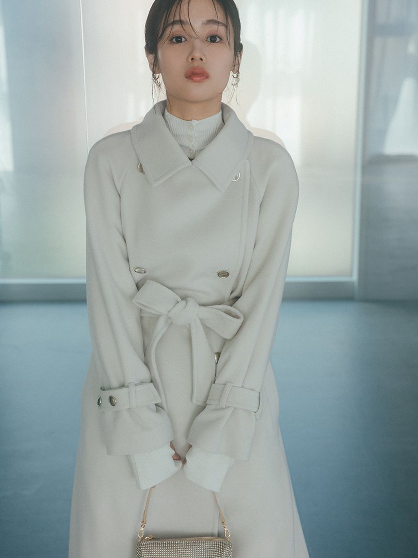 ウールカシミヤスタンドカラーコート【カンヘウォン着用】(コート