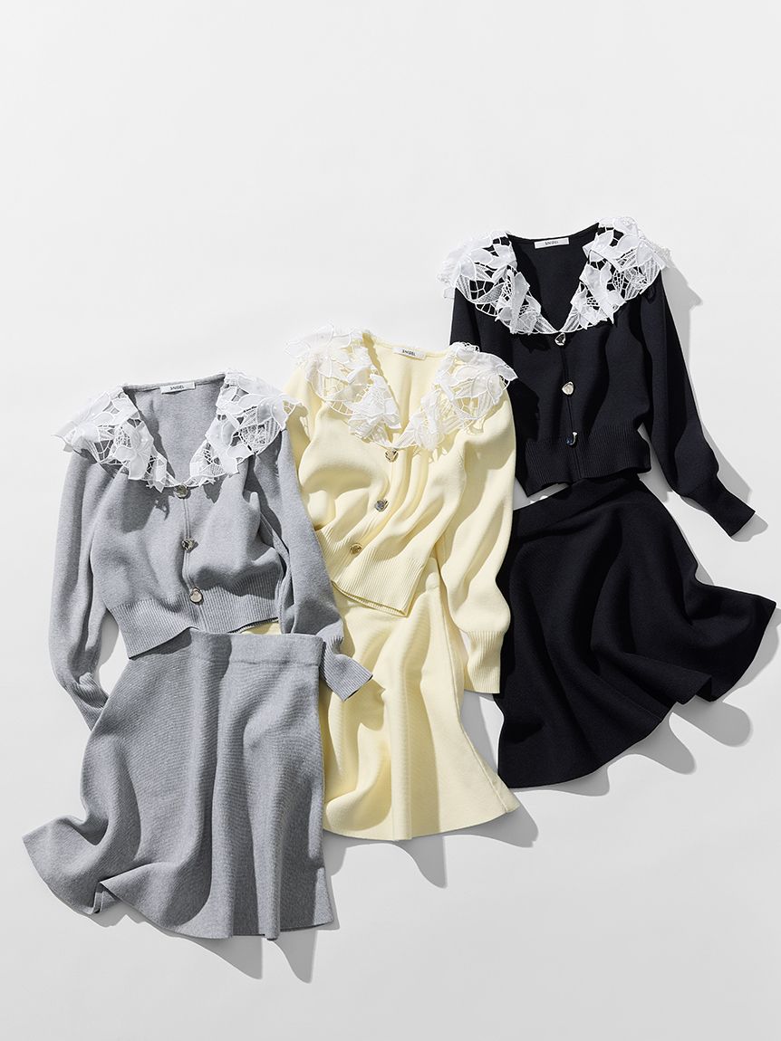 ミニニットセット(トップス＆ボトムセット)｜ワンピース｜SNIDEL