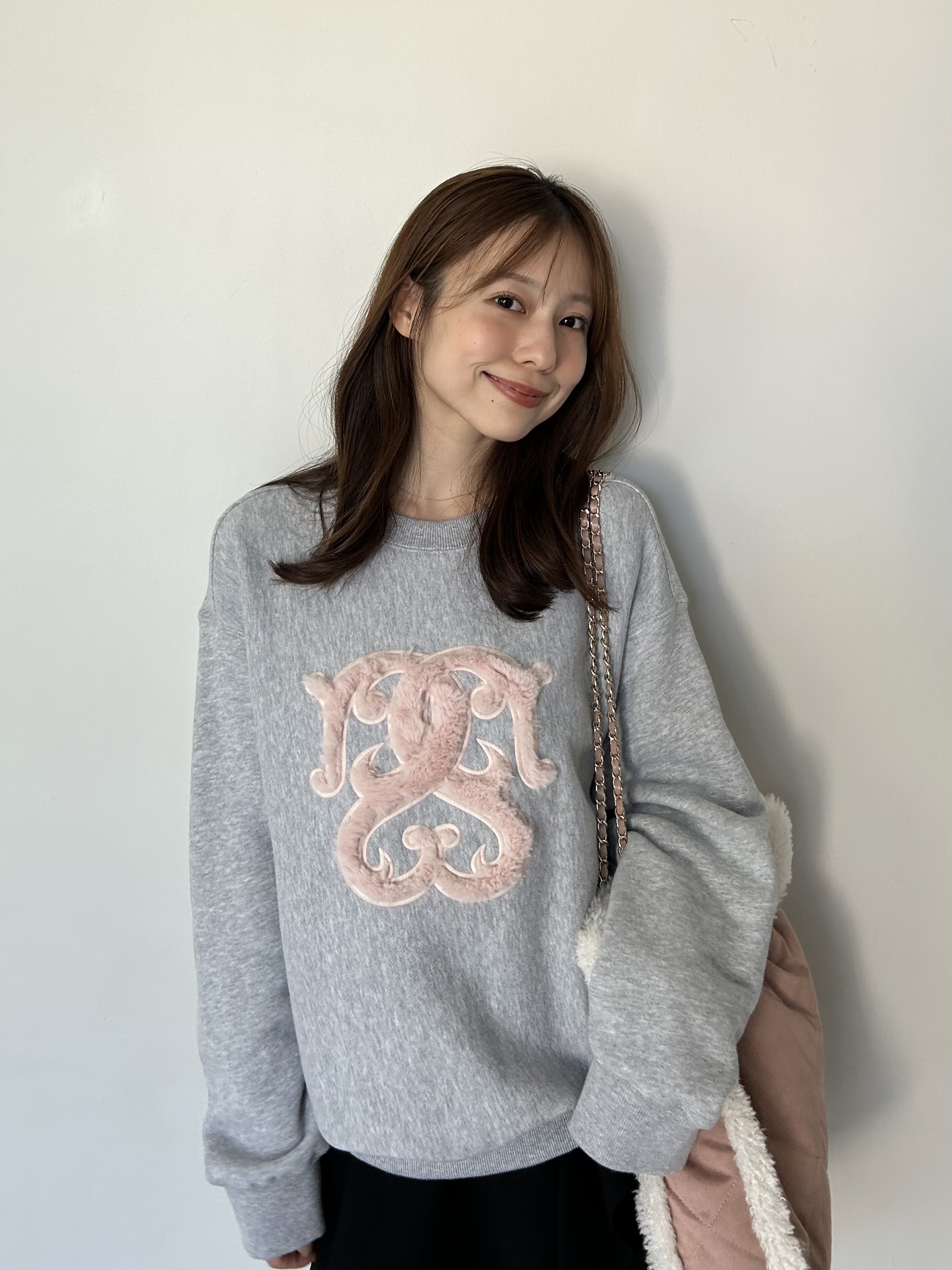 WEB限定/ボアコレクション】ロゴモチーフスウェット(Tシャツ